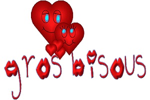 Coeurs Gros Bisous