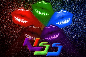 Kiss coloré