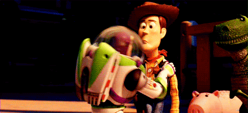 Toy Story Woody et Buzz l'Eclair