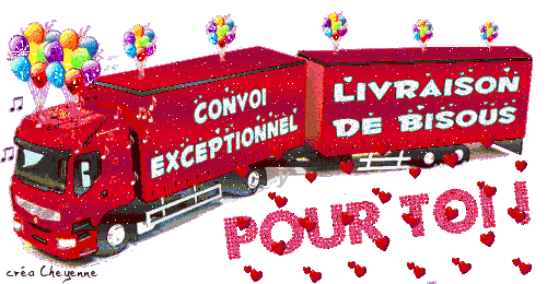 Convoi exceptionnel de Bisous