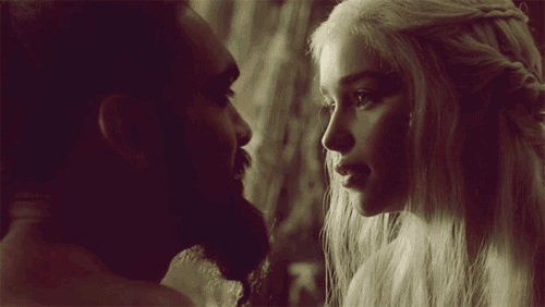 Game of Thrones Emilia Clarke et Jason Momoa